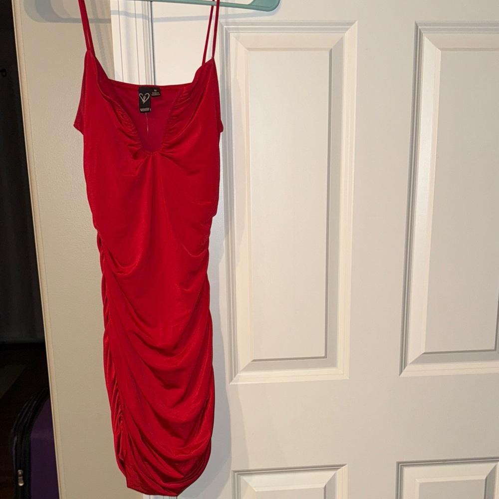 Windsor Vibrant Red Mini Dress